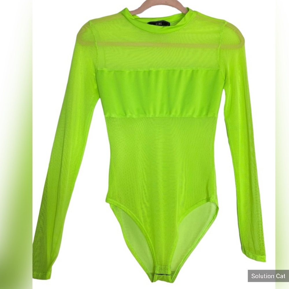 Vibe Neon green bodysuit